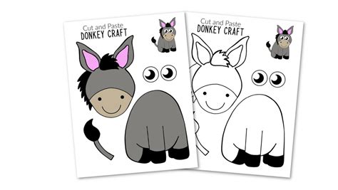 Donkey Craft Template